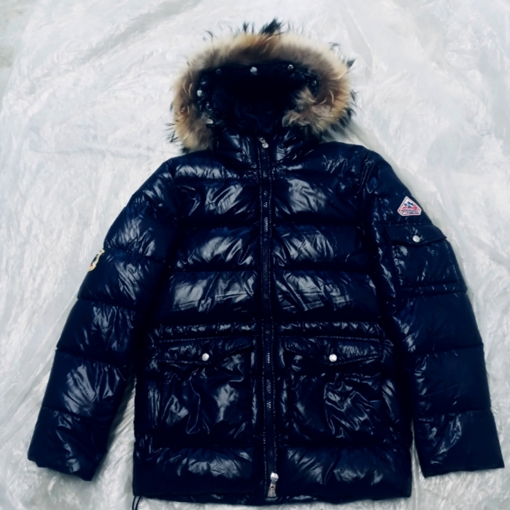 Pyrenex 1859 Heritage puffer w/fur on hood szM